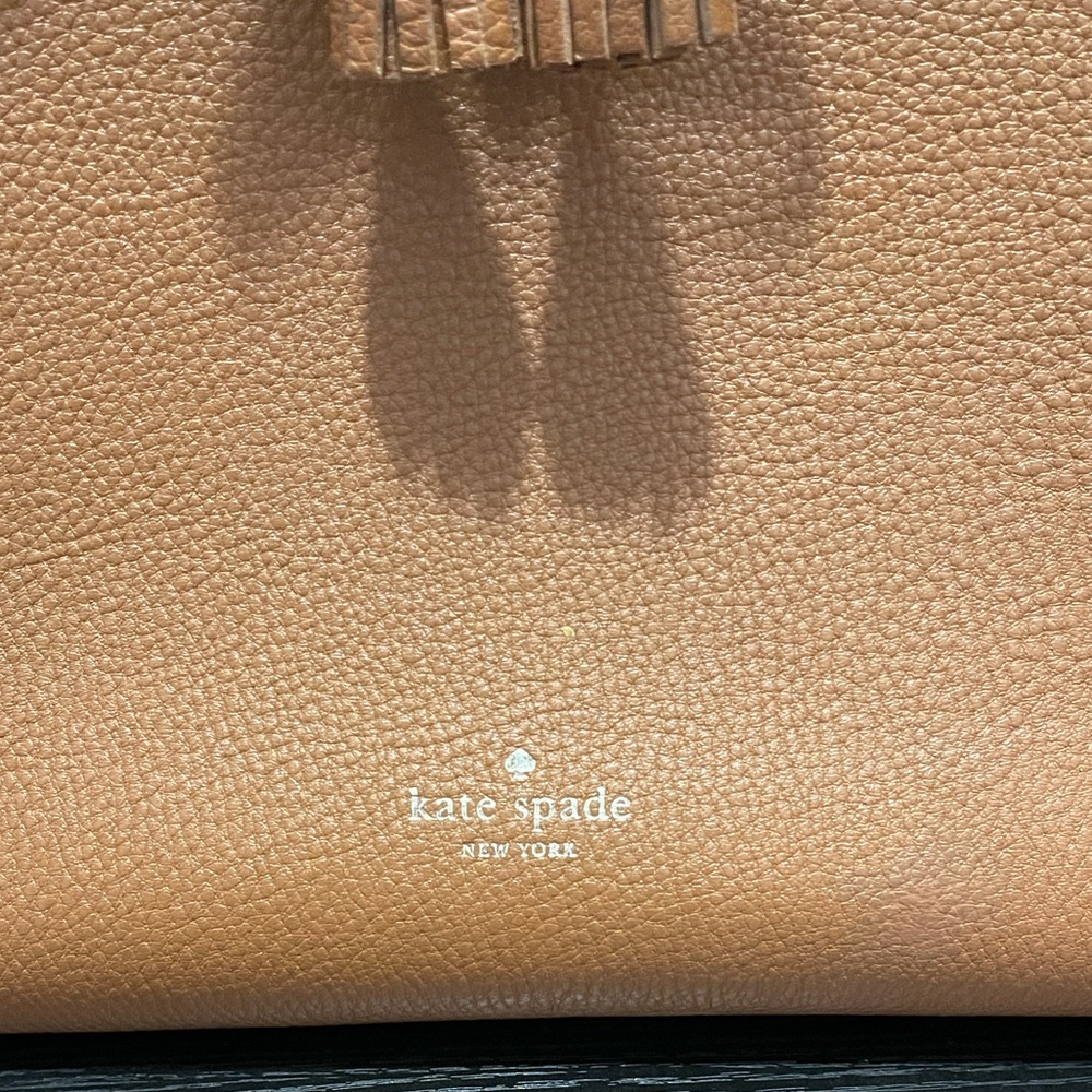 Kate Spade Brown Leather Shoulder Bag - Picture 3 of 13